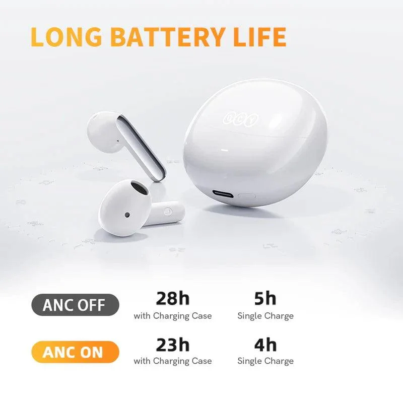 QCY AilyBuds Pro+ True Wireless Earbuds, Adaptive ANC, Hi-Res Audio - Image 6