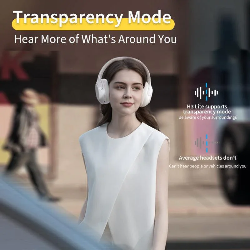 QCY H3 Lite ANC Wireless Headphones, 60H Playtime - Image 4
