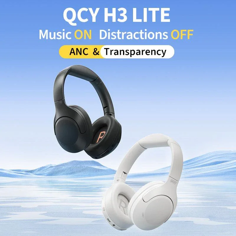 QCY H3 Lite ANC Wireless Headphones, 60H Playtime - Image 8
