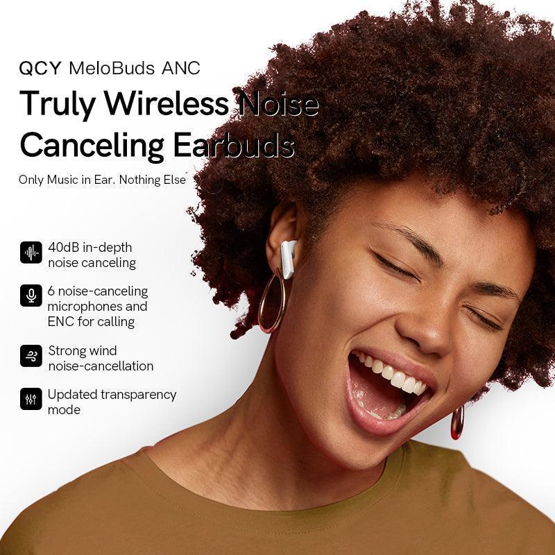 QCY MeloBuds ANC Wireless Earbuds, 40dB Hybrid ANC, 30H Playtime - Image 11
