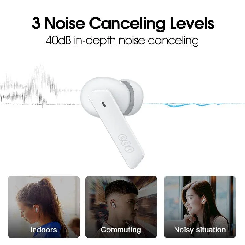 QCY MeloBuds ANC Wireless Earbuds, 40dB Hybrid ANC, 30H Playtime - Image 17