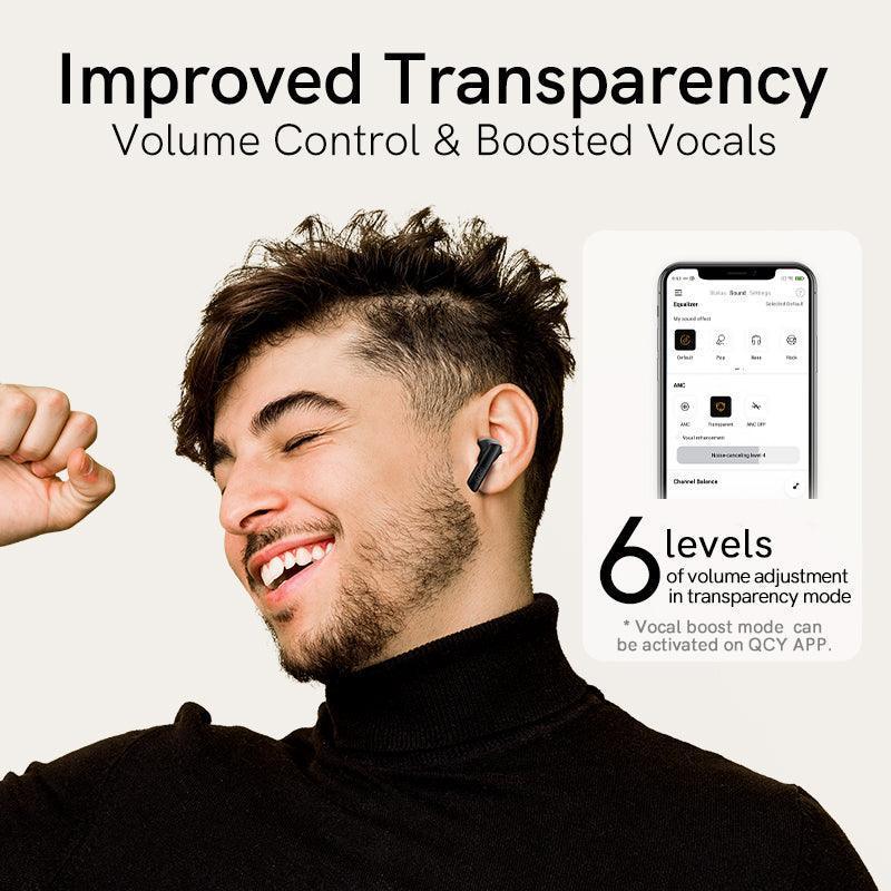 QCY MeloBuds ANC Wireless Earbuds, 40dB Hybrid ANC, 30H Playtime - Image 19