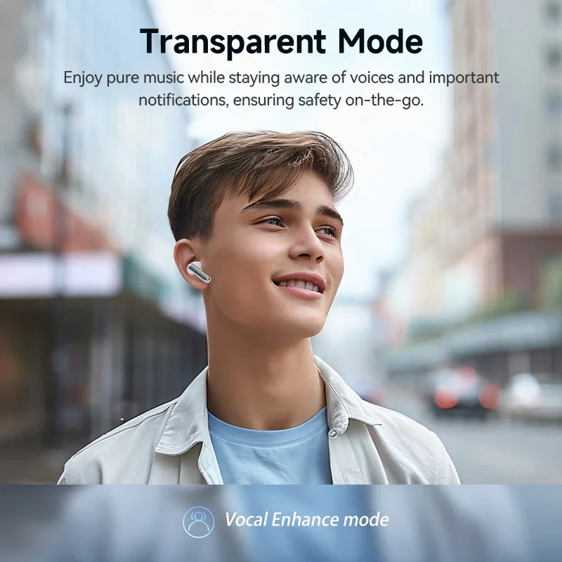 QCY MeloBuds N50 Wireless Earbuds, 45dB Hybrid ANC, 28H Playtime - Image 13