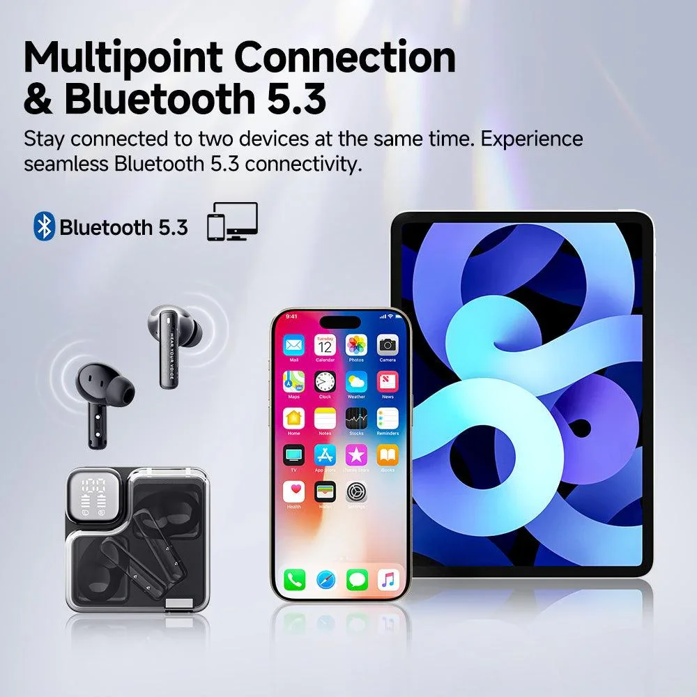 QCY MeloBuds Neo Wireless Earbuds, 24H Playtime, 68ms Low Latency - Image 20