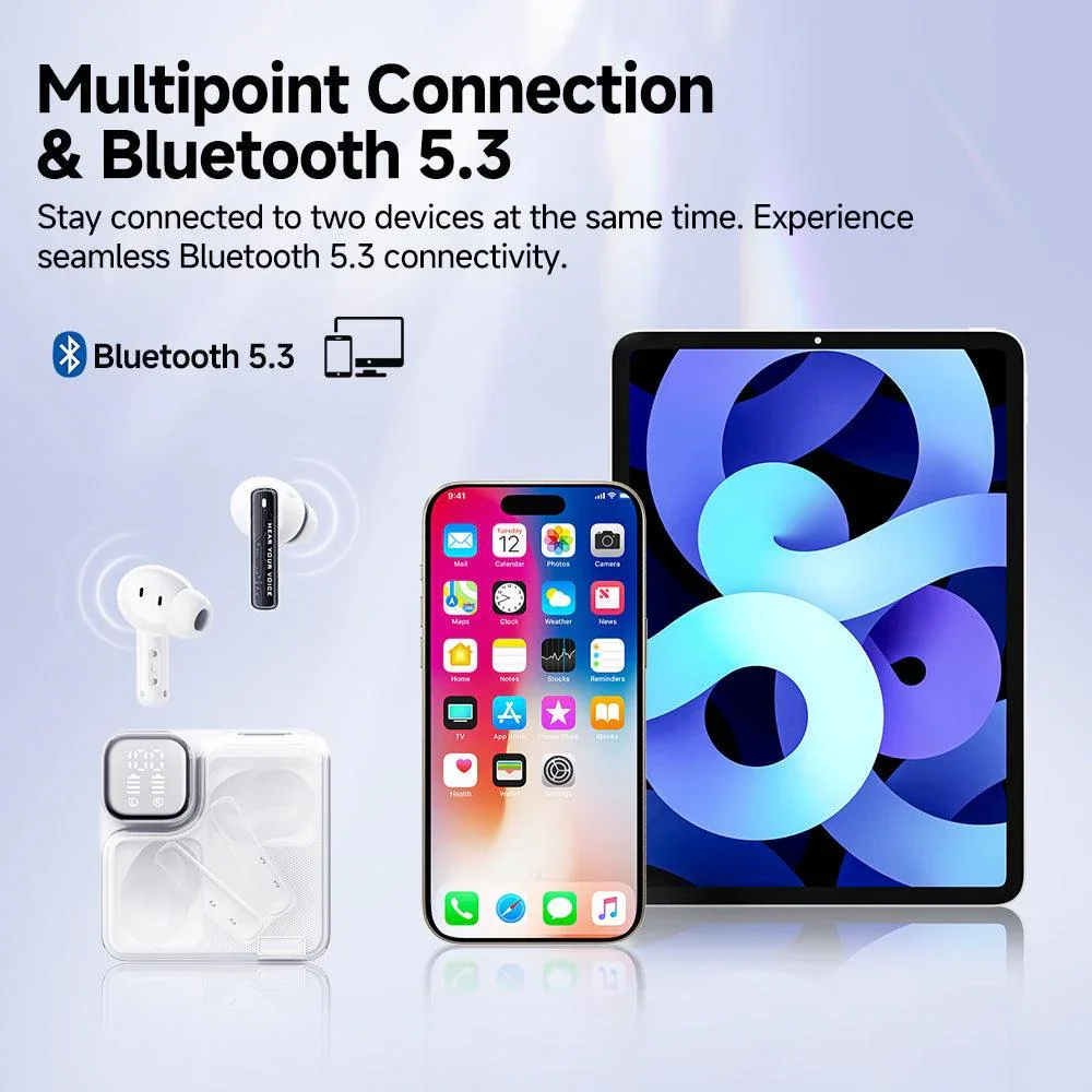 QCY MeloBuds Neo Wireless Earbuds, 24H Playtime, 68ms Low Latency - Image 9