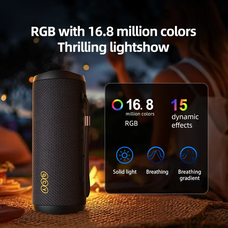 QCY SP7 Portable Bluetooth Speaker - Image 9