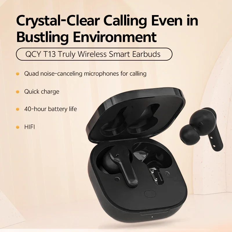 QCY T13 True Wireless Earbuds, ENC Noise Cancelling, 40H Playtime - Image 16