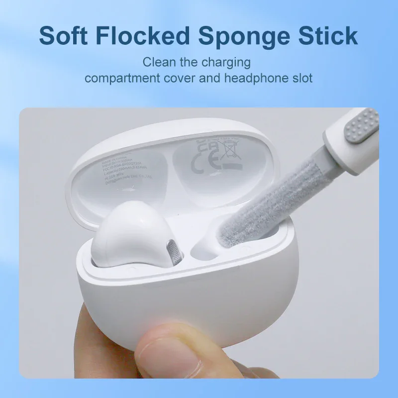 Earbuds Cleaning Pen Retractable Dual Tip - Image 4